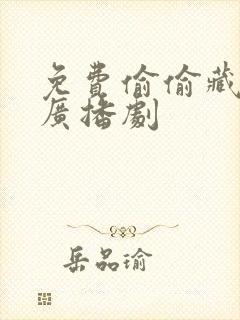 免费偷偷藏不住广播剧