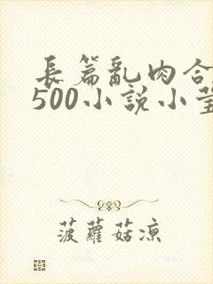 长篇乱肉合集乱500小说小莹