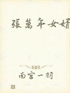 张万年女婿
