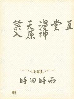 禁天漫堂直接进入原神