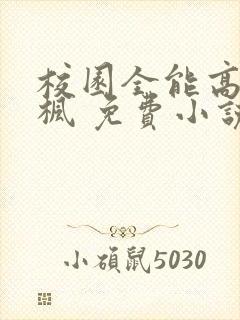 校园全能高手季枫 免费小说