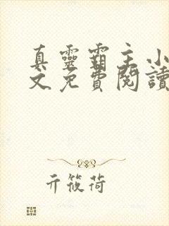 真灵霸主小说全文免费阅读