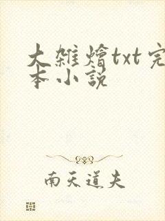 大杂烩txt完本小说