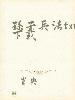 孙子兵法txt下载封面