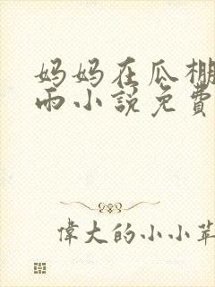 妈妈在瓜棚里躲雨小说免费阅读全文