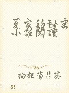夏家的秘密父女小说阅读