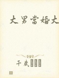大男当婚大结局