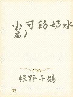 小可的奶水(全篇)封面