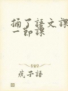 捅了语文课代表一节课封面