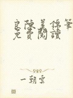 良陈美锦笔趣阁免费阅读