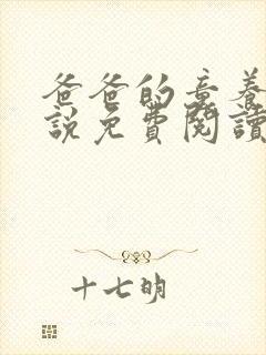 爸爸的童养媳小说免费阅读全文最新章节封面