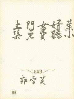 上门女婿叶辰全集免费听小说