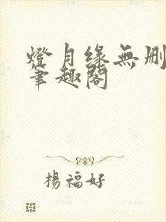 灯月缘无删减版笔趣阁
