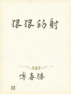 狠狠的射