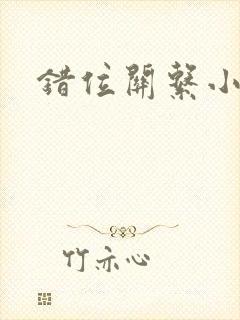 错位关系小说