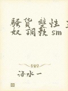 骚货 双性 主奴 调教 sm封面