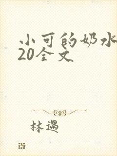 小可的奶水1~20全文