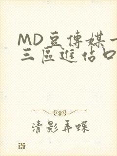 MD豆传媒一二三区进站口