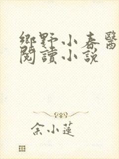 乡野小春医免费阅读小说封面