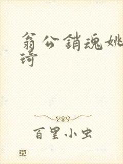翁公销魂姚瑶琦琦
