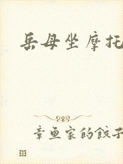 岳母坐摩托