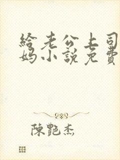 给老公上司当奶妈小说免费阅读全文