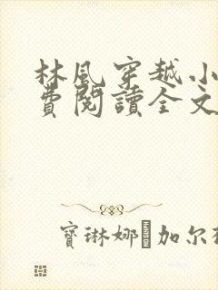 林风穿越小说免费阅读全文封面