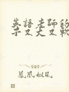 英语老师的小兔子又大又软