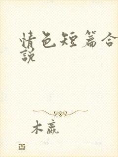 情色短篇合集小说