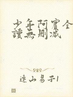 少年阿宾全文阅读无删减