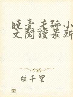 晓青老师小说全文阅读最新章节
