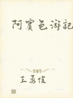 阿宾色游记封面