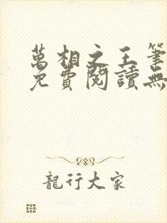 万相之王笔趣阁免费阅读无弹窗
