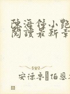 陈海钟小艳免费阅读最新章节封面