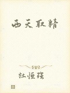 西天取精