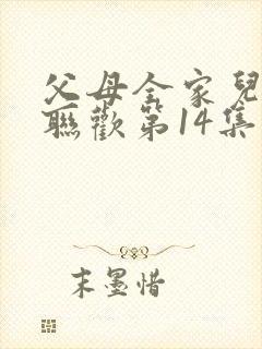 父母全家儿女大联欢第14集