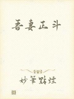 吾妻正斗封面