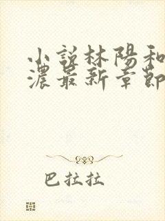 小说林阳和秦墨浓最新章节阅读
