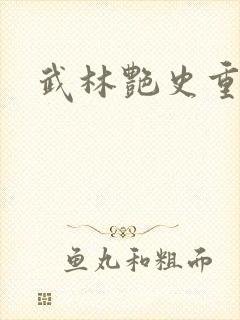 武林艳史重写版封面