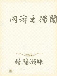 网游之独闯天涯
