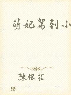 萌妃驾到小说