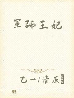 军师王妃