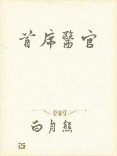 首席医官封面