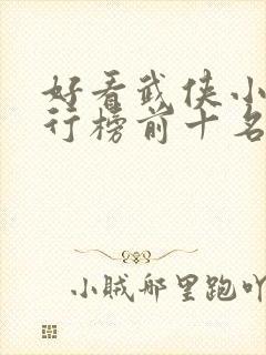 好看武侠小说排行榜前十名封面