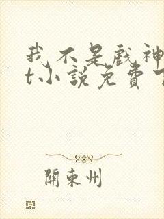 我不是戏神txt小说免费下载