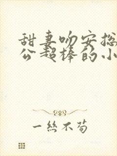 甜妻吻安总裁老公超棒的小说全集