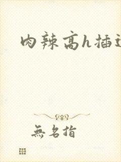 肉辣高h插进去