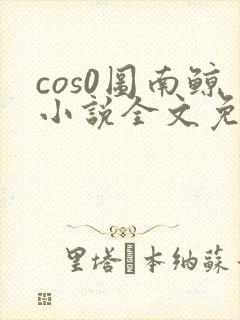 cos0图南鲸小说全文免费阅读笔趣阁封面