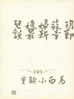 儿媳妇苏玥玥小说最新章节免费阅读