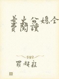 惹火公媳全文免费阅读